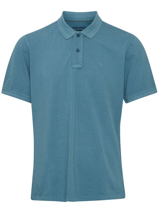 Blend Blend Polo marškinėliai 20715297 Mėlyna Regular Fit