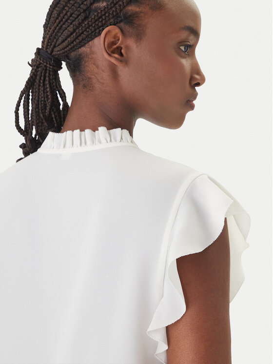 JOOP! JOOP! Bluza Benita 30102114 Écru Regular Fit