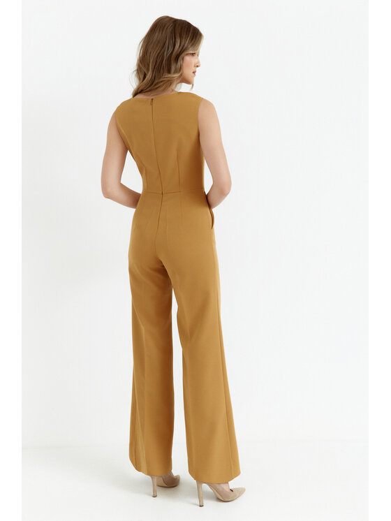 Stylove Stylove Kombinezon S115 Żółty Comfortable Fit