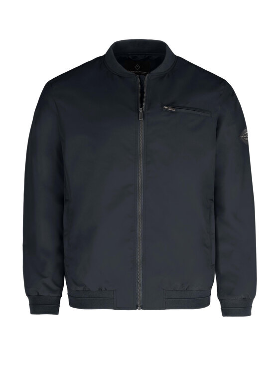 Volcano Volcano Kurtka bomber J-BAZIL Niebieski Regular Fit