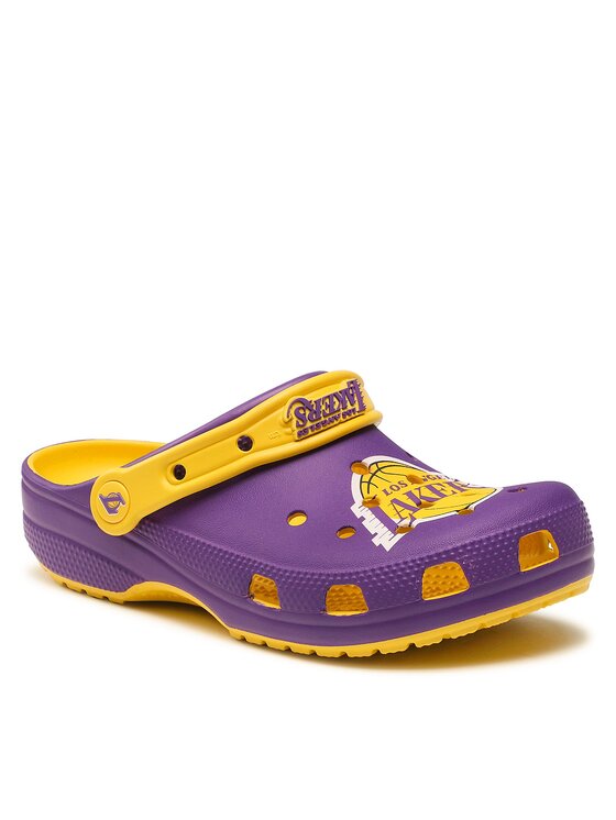 Crocs Crocs Παντόφλες Crocs Classic Nba Los Angeles Lakers Clog 208650 Μωβ