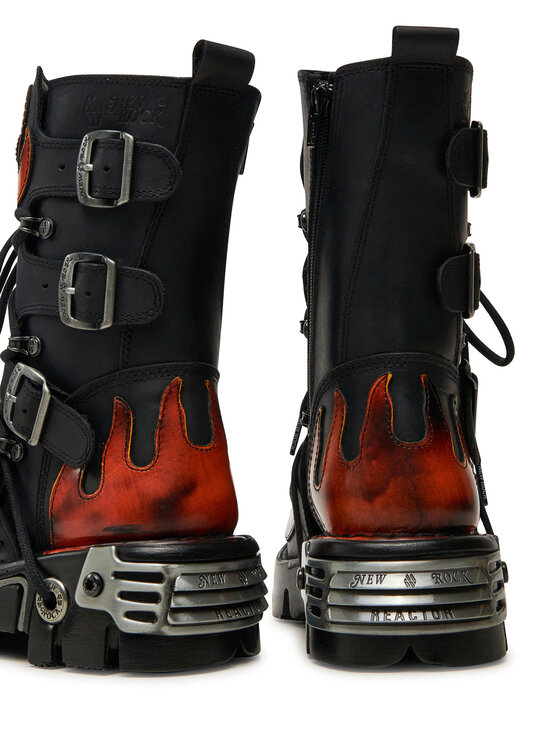 NEW ROCK NEW ROCK Bocanci M-107-S1 Negru