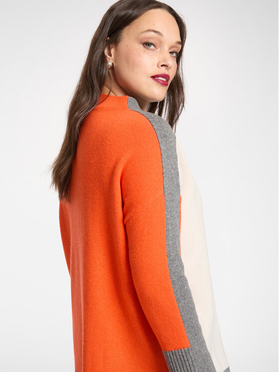 Elena Mirò Elena Mirò Maglione M446E001863N0B1 Arancione Regular Fit