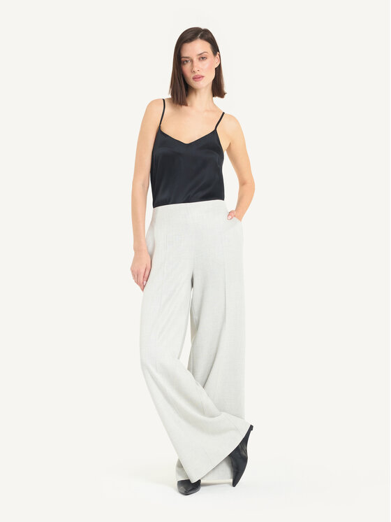 KMX KMX Spodnie materiałowe 810430017 Szary Wide Fit