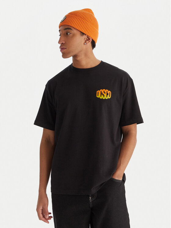 DC Shoes DC Shoes Tričko EDYZT04372 KVJ0 Čierna Relaxed Fit