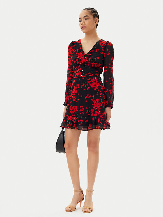 Morgan Morgan Rochie de zi 251-RCRUSH.F Negru Regular Fit