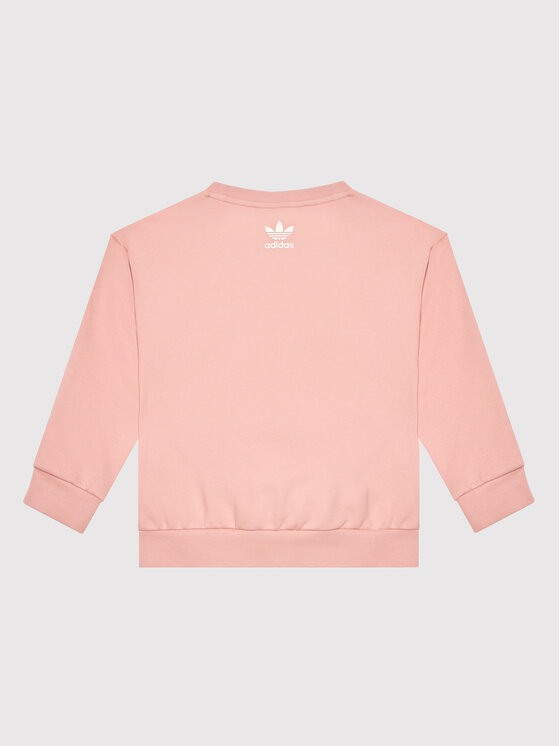 adidas adidas Pulóver Graphic HC4559 Rózsaszín Loose Fit