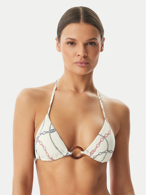 Tommy Hilfiger Tommy Hilfiger Bikini ülemine osa UW0UW06393 Valge