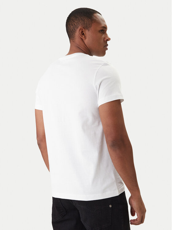 Versace Jeans Couture Versace Jeans Couture T-Shirt 80GAHE02 CJ00E Λευκό Regular Fit