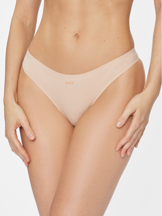 BOSS Boss Stringtanga 50509992 Beige