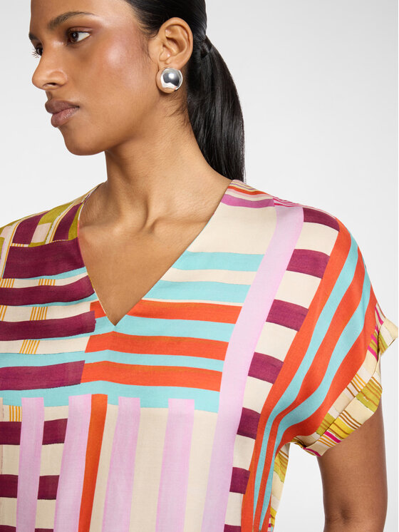 Elena Mirò Elena Mirò Blusa 2028P000253N001 Rosa Regular Fit