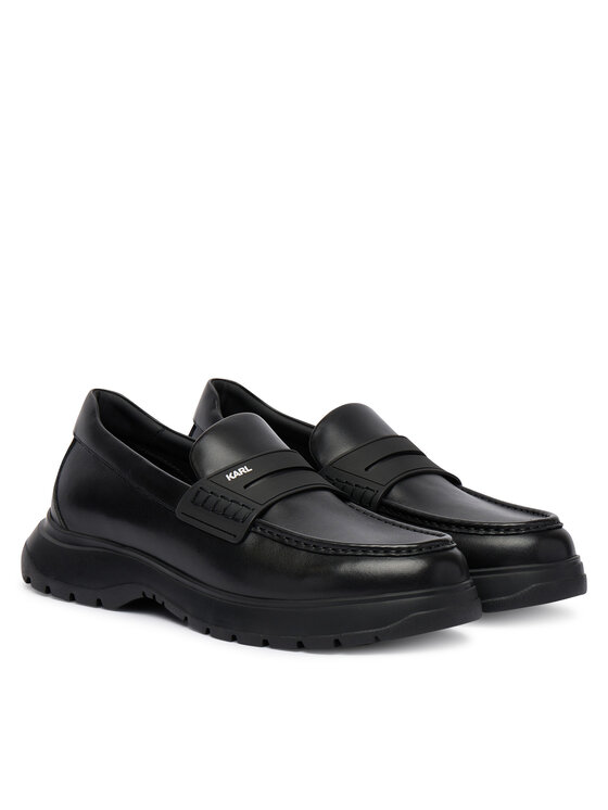 KARL LAGERFELD KARL LAGERFELD Loafersy Magnus KL10610 Černá