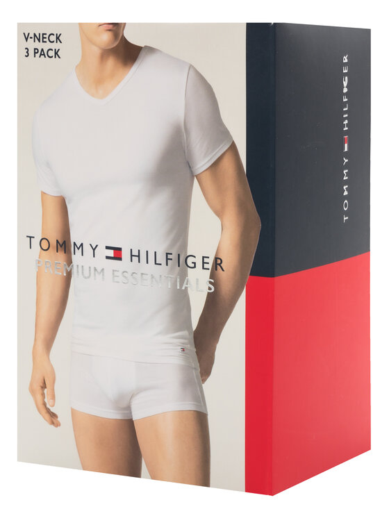 Tommy Hilfiger Tommy Hilfiger Комплект 3 тишърти 2S87903767 Черен Regular Fit