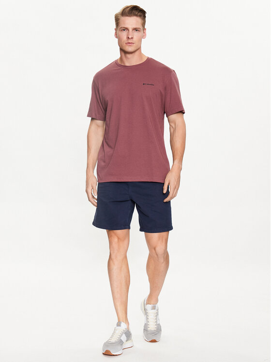 Columbia Columbia Marškinėliai Thistletown Hills 1990751 Vyšninė Regular Fit
