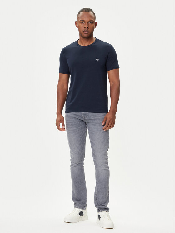 Emporio Armani Underwear Emporio Armani Underwear 2-dílná sada T-shirts EM000391 AF14132 MB143 Tmavomodrá Regular Fit