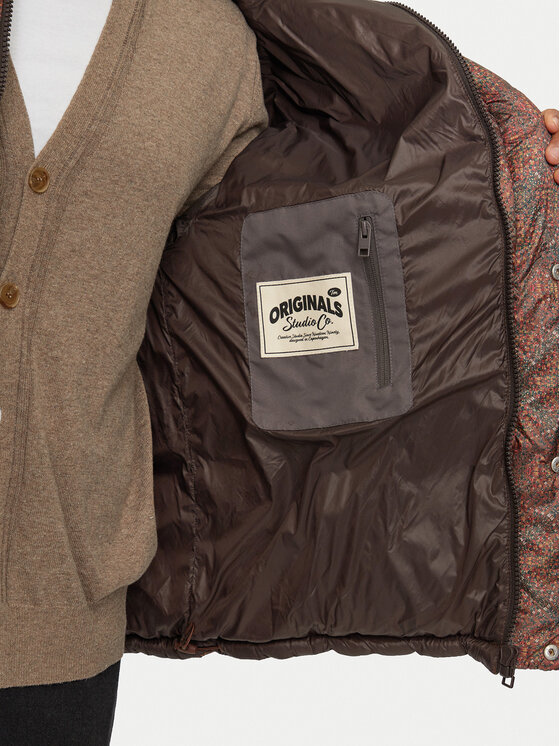 Jack&Jones Jack&Jones Puhovka Greenpoint 12267062 Rjava Regular Fit