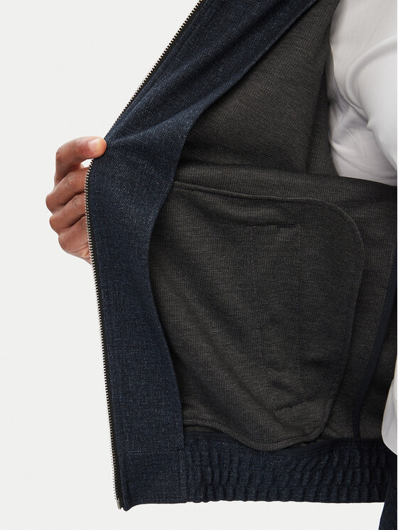HUGO HUGO Pārejas jaka Ukashi261X-H 50565425 Tumši zils Slim Fit