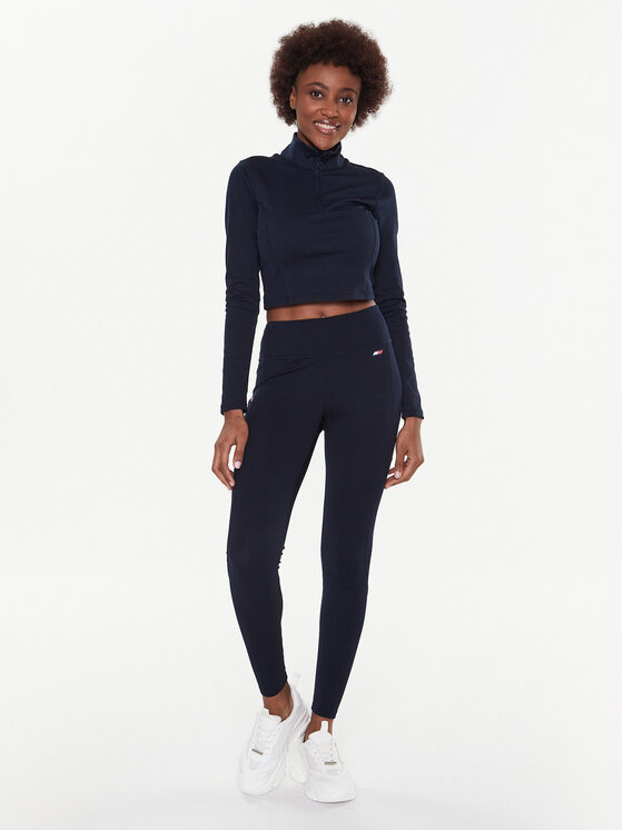 Tommy Hilfiger Tommy Hilfiger Технічний світшот S10S101580 Cиній Slim Fit