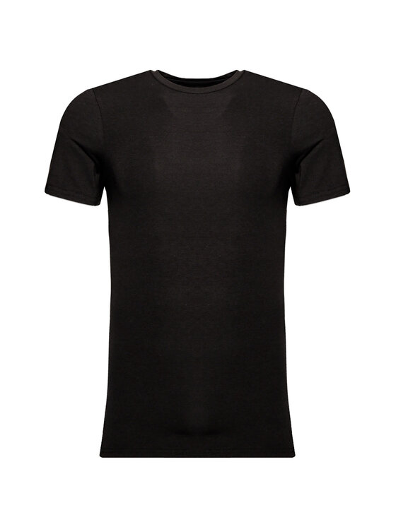 Resteröds Resteröds Komplet t-shirtów 27040 2 Czarny Slim Fit