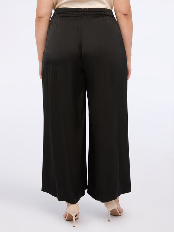 Fiorella Rubino Fiorella Rubino Spodnie materiałowe P018L002329N033 Czarny Regular Fit