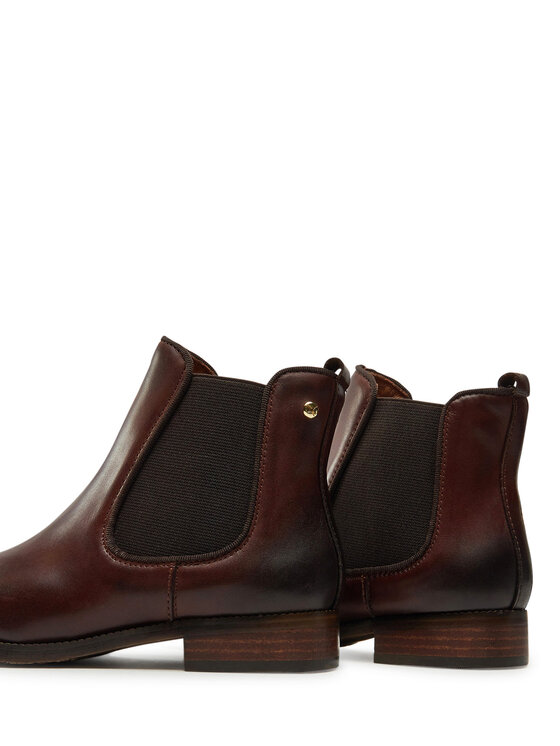 Pikolinos Pikolinos Kotníková obuv s elastickým prvkem W4D-8637ST Hnědá
