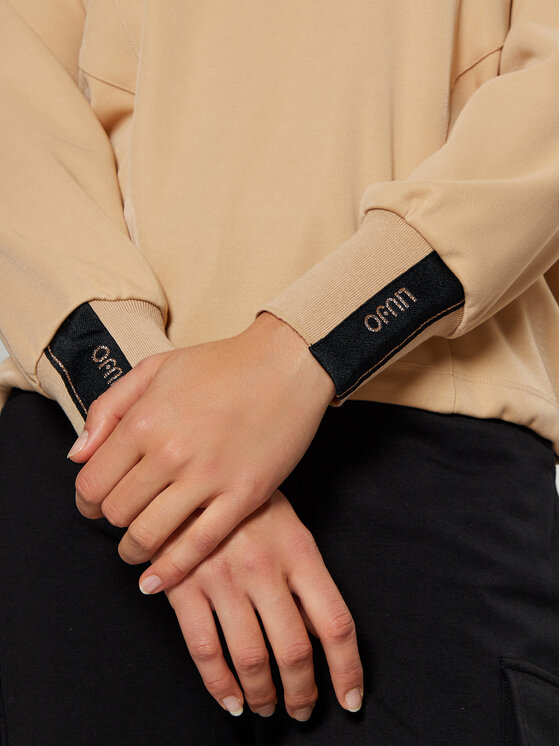Liu Jo Sport Liu Jo Sport Μπλούζα TF4257 J4751 Μπεζ Regular Fit