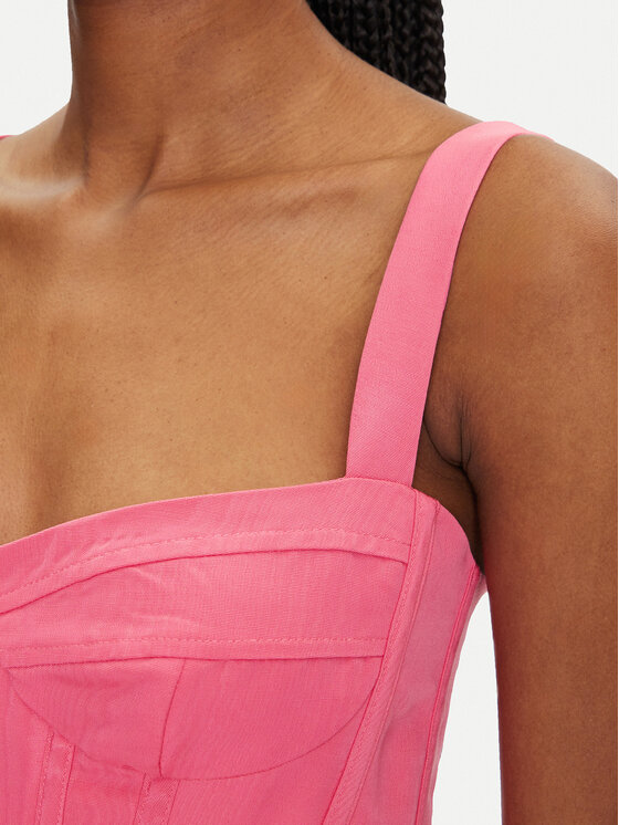 BARDOT BARDOT Kokteilinė suknelė Nisa Corset 59866DB Rožinė Regular Fit