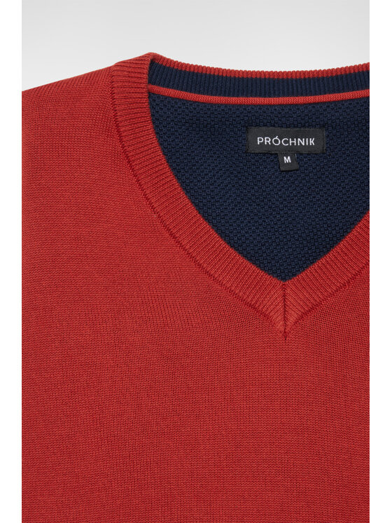 Próchnik Próchnik Sweter PM6 SW073223000121 Miedziany Regular Fit