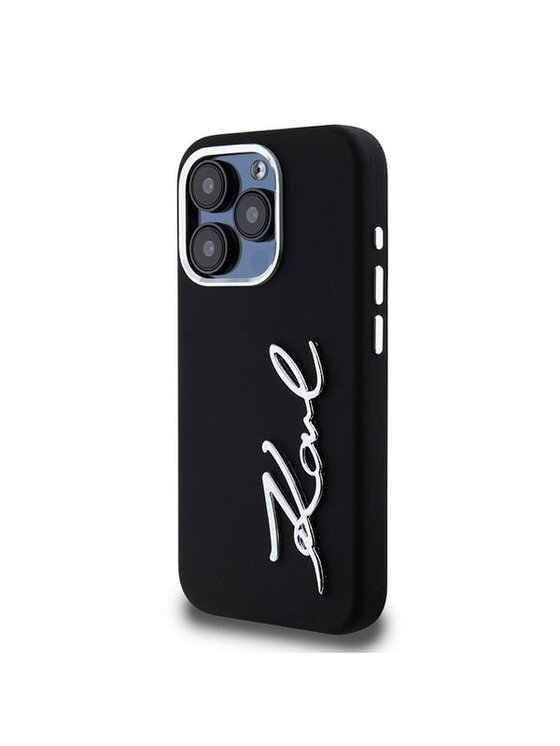 KARL LAGERFELD KARL LAGERFELD Etui na telefon iPhone 15 Pro Max Czarny