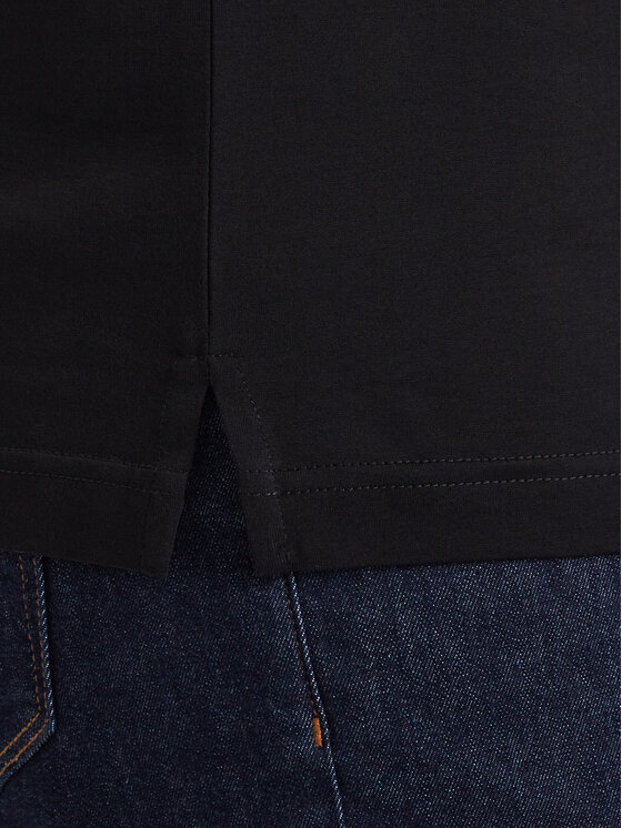 KARL LAGERFELD KARL LAGERFELD Polokošeľa 745000 564200 Čierna Regular Fit