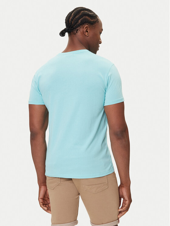 Petrol Industries Petrol Industries T-Shirt M-ROS-TSR002 Modrá Regular Fit