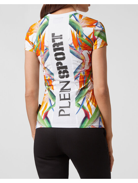 Plein Sport Plein Sport T-Shirt 2225 Bílá Regular Fit