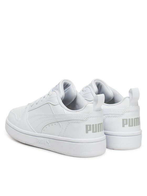 Puma Puma Sportcipők Rebound V6 Lo Jr 393833 03 Fehér