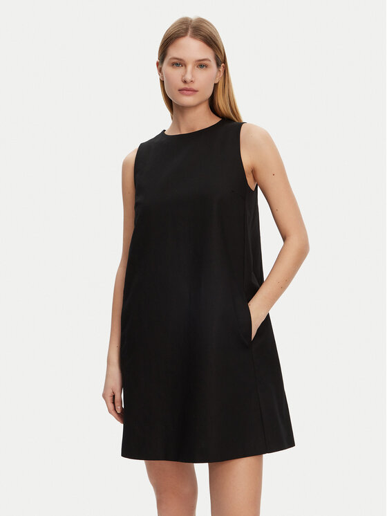 Weekend Max Mara Weekend Max Mara Rochie de zi Racer 2515221102 Negru Regular Fit