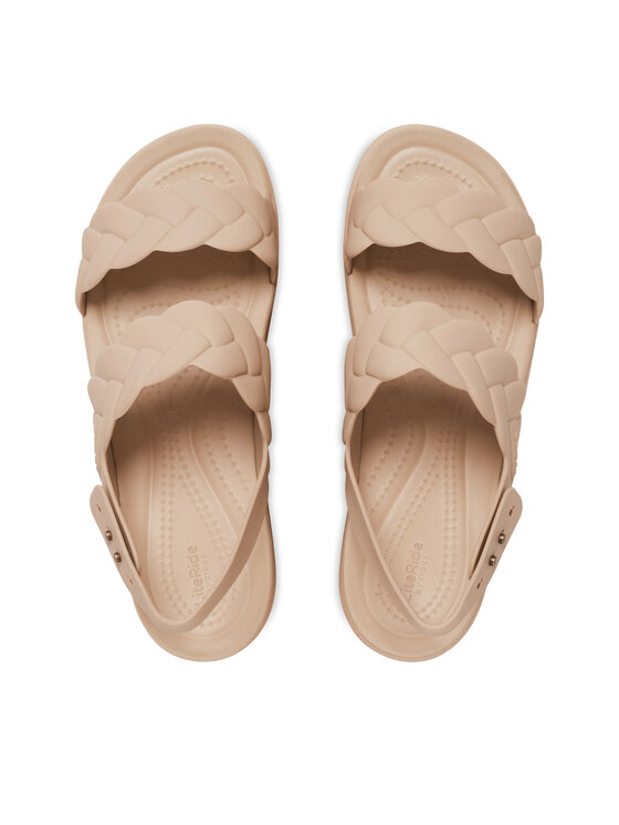Crocs Crocs Basutės Brooklyn Woven Upper LW 209977 Smėlio