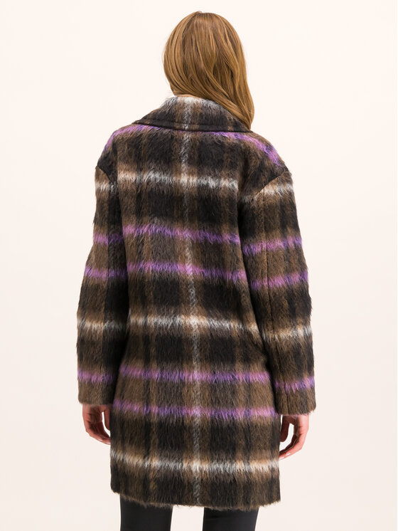 Cappotto di lana Alfa 20140219 Multicolore Regular...