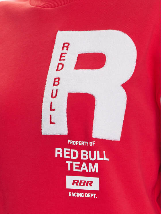 Pepe Jeans Pepe Jeans Mikina Red Bull Racing Panel Team RL580010 Červená Relaxed Fit