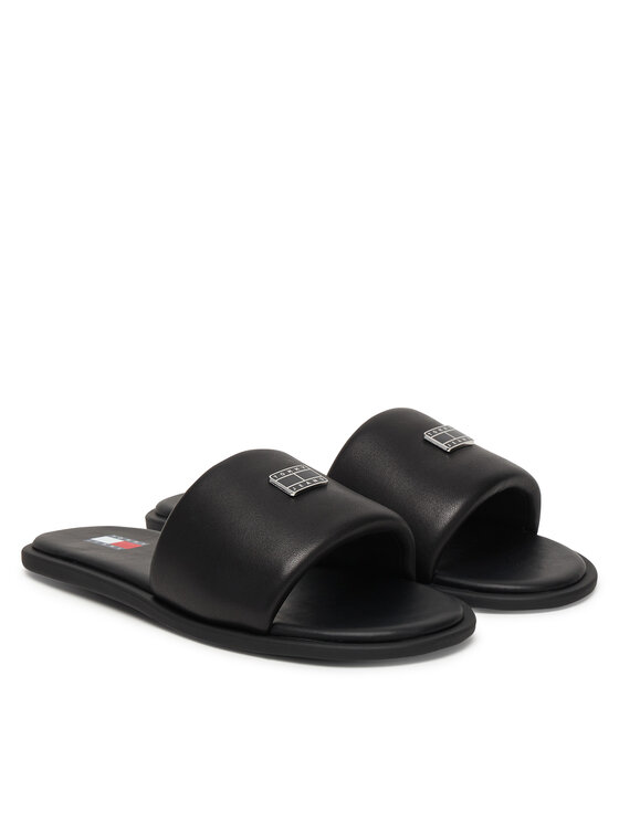 Tommy Jeans Tommy Jeans Papucs Tjw Soft Padded Casual Slide EN0EN02950 Fekete