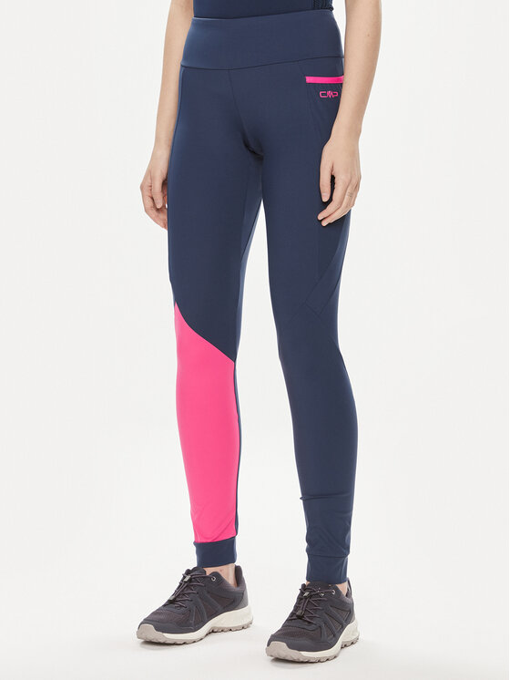 CMP CMP Colanți 34T6766 Bleumarin Slim Fit