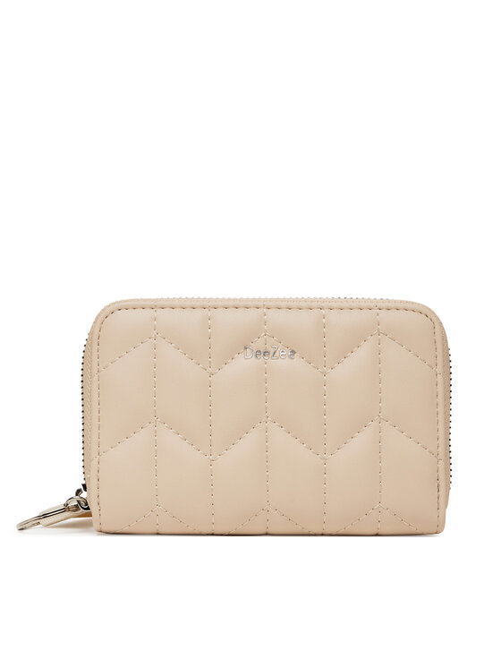 DeeZee Portafoglio grande da donna W22062 Beige, taglia : NOSIZE