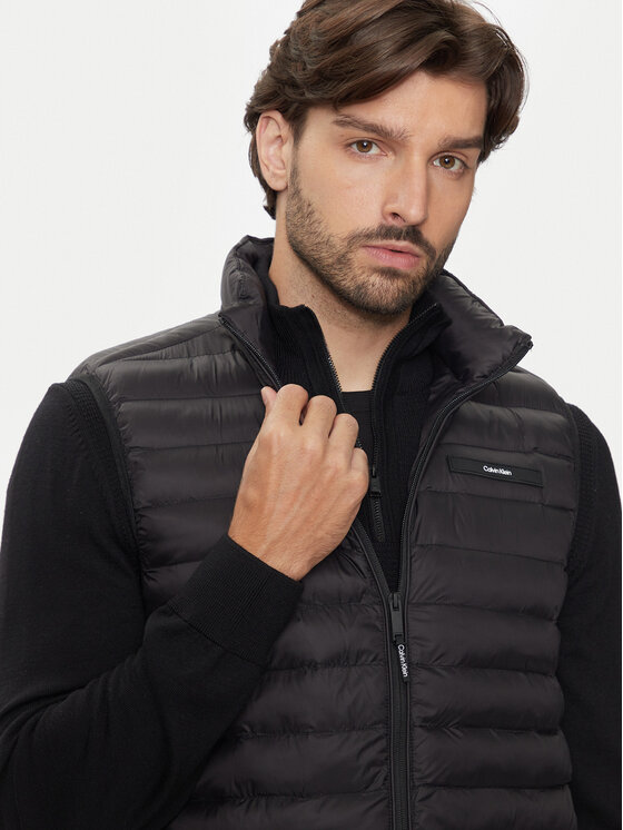 Calvin Klein Calvin Klein Gilet K10K113470 Nero Regular Fit