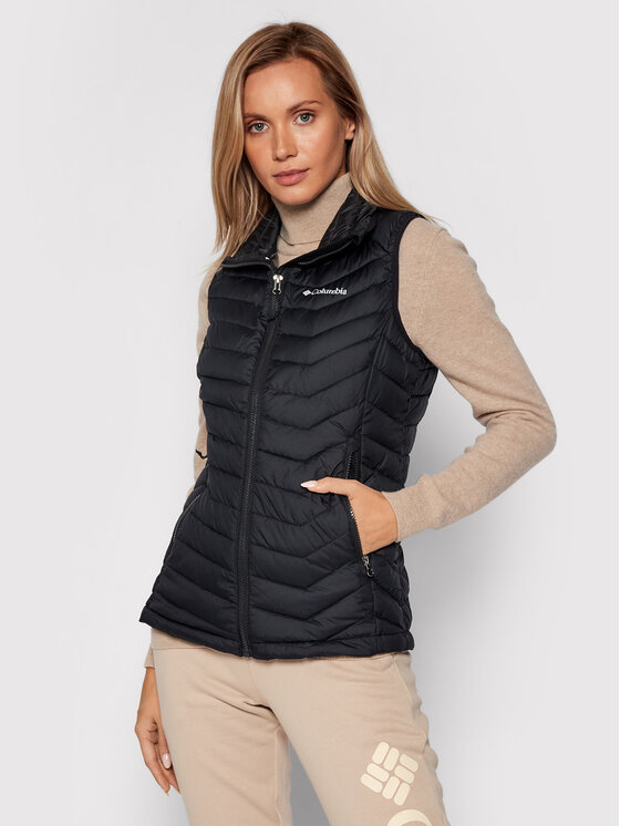 Columbia Vestă Powder Lite Vest Negru Regular Fit