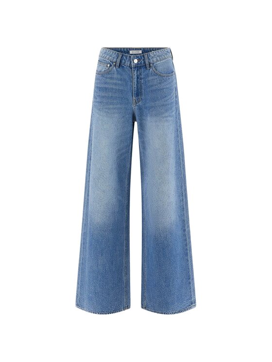 Guess Guess Jeansy 181116 Niebieski Relaxed Fit