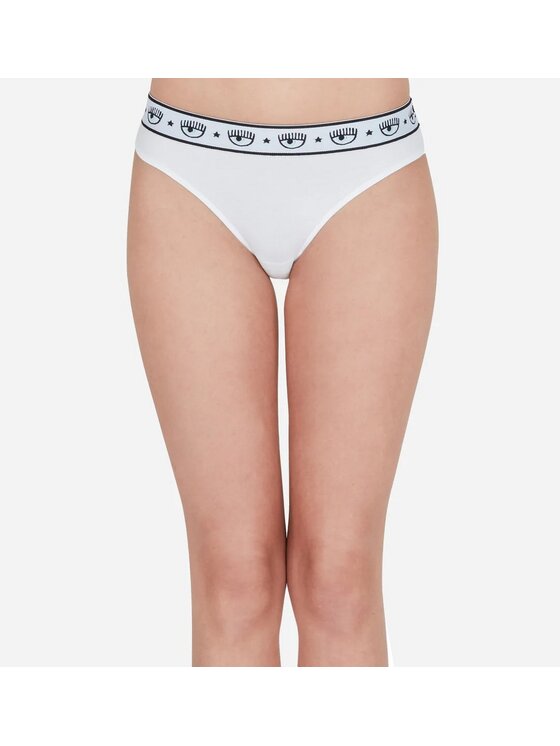 Chiara Ferragni Chiara Ferragni Set di 2 slip 2pack brasiliana Chiara Ferragni donna eyes Nero