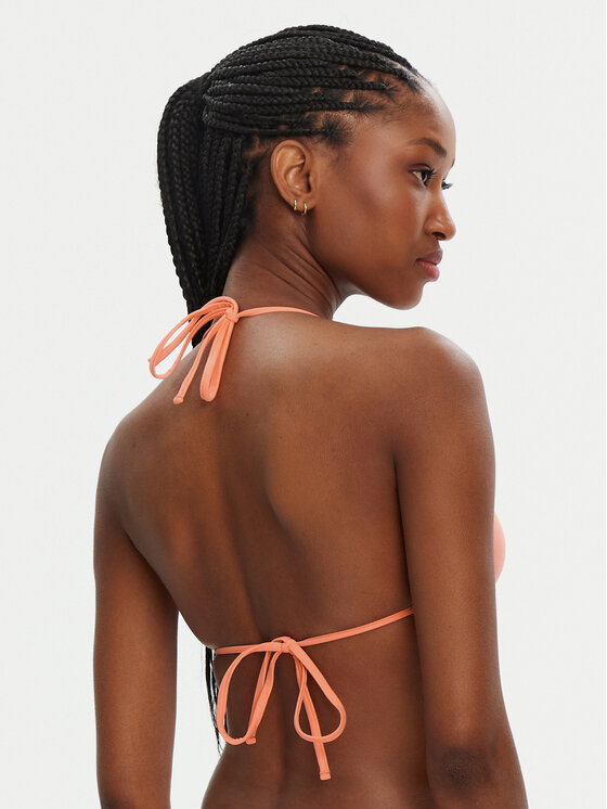Guess Guess Bikini partea de sus E4GJ00 LY00K Portocaliu Regular Fit