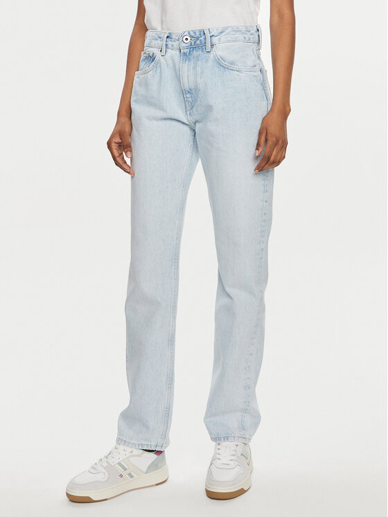 Pepe Jeans Džínsy PL204592 Modrá Straight Fit