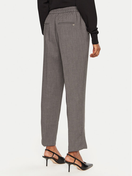 LOLA CASADEMUNT LOLA CASADEMUNT Stoffhose MF2414022 011 Grau Regular Fit