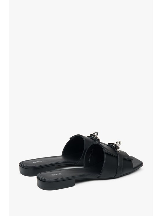 Estro Estro Παντόφλες ER00117168 Μαύρο