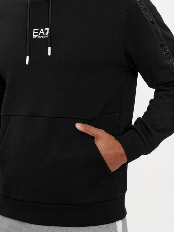 EA7 Emporio Armani EA7 Emporio Armani Bluza 3DPM59 PJ07Z 1200 Czarny Regular Fit