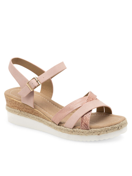 Clara Barson Clara Barson Espadryle WYL0510-04 Różowy